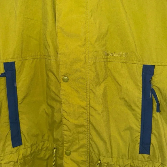 Vintage Timberland Weathergear Mens Large Jacket Coat Windbreaker Zip Up - Picture 4 of 12